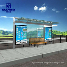 Customized Outdoor Prefabricated Bus Taxi Waiting Shelter